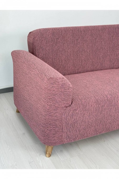 Jakar Kumaş Lastikli Kayma Yapmayan3 Kişilik Tekli Kanepe Örtüsü