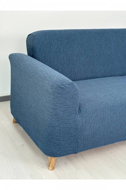 Jakar Kumaş Lastikli Kayma Yapmayan3 Kişilik Tekli Kanepe Örtüsü